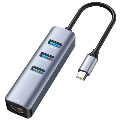 USB C to Ethernet Adapter,RJ45 to USB C for Thunderbolt 3/Type-C Gigabit Ethernet LAN Network Adapter for MacBook Pro