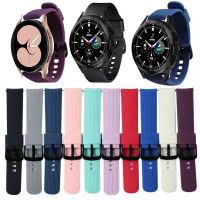 shuzhib 20mm Sports Silicone Strap For Samsung Galaxy Watch4 Classic 46mm 42mm Replacement Watchband For Galaxy Watch 4 44mm 40mm Correa