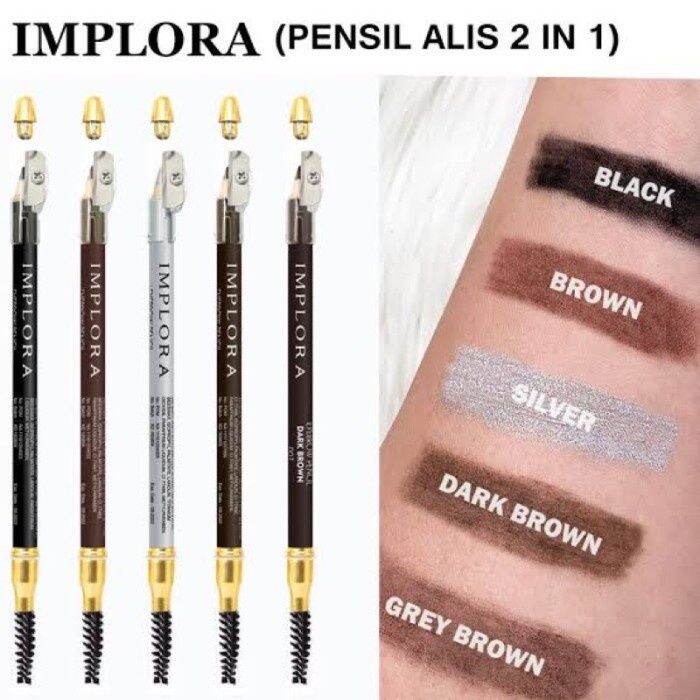 IMPLORA EYEBROW PENCIL ALIS - EYE BROW BPOM | Lazada Indonesia