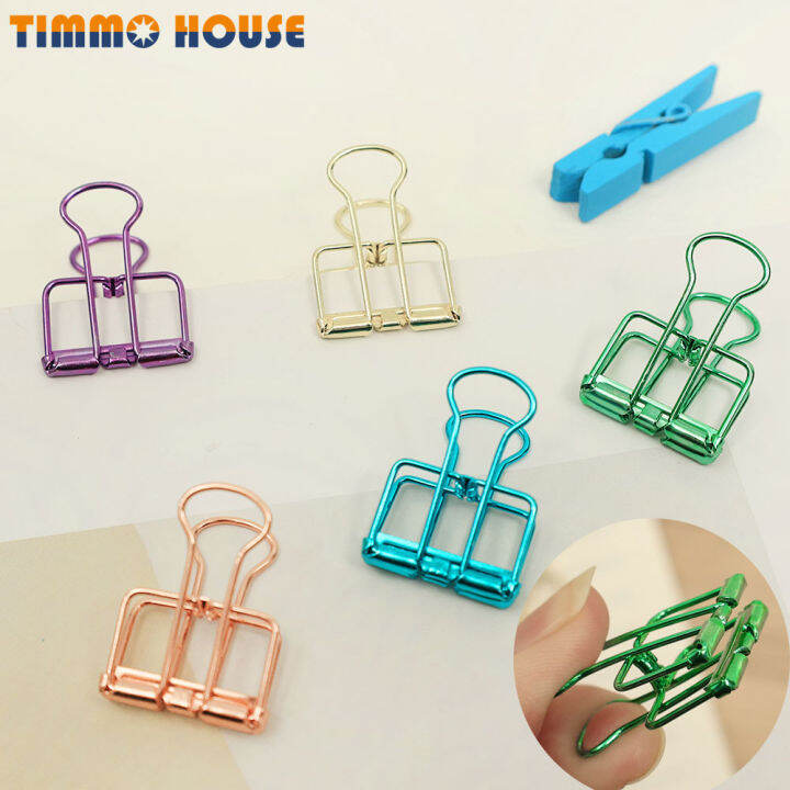 [Timmo House]（Random Colors）Simple Polychromatic Hollow Metal Storage ...