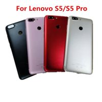 S5ที่อยู่อาศัยสำหรับ Lenovo S5 Pro โลหะฝาหลังปิดโทรศัพท์หลังประตูโทรศัพท์แทนที่เคสด้านหลังซ่อมแซม + โลโก้ปุ่มด้านข้าง