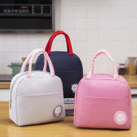 PE Thermal Lunch Bag Food Insulated Box Carry Tote Container Bento Storage Bags