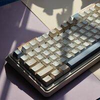 Gmk คีย์บอร์ดนมถั่วเหลือง,146คีย์รูปร่างเชอร์รี่ PBT การระเหิดสำหรับ RK61คีย์บอร์ดแบบกลไกเชอร์รี่สวิตช์ MX เชอร์รี่/Anne Pro 2/GK61