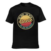 Personality Uncle The The Myth The Bad Influence Uncle Funcle Novelty MenS T-Shirts Daily Wear