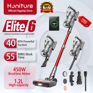 HONITURE Cordless Vacuum Cleaner with Touch Screen Detachable