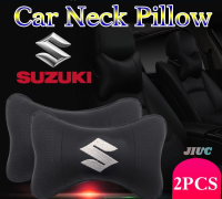 JC | 2Pcs Suzuki เบาะนั่งรถยนต์อัตโนมัติหมอนคอป้องกันความปลอดภัย Auto Headrest สนับสนุน Rest เบาะรถที่นั่งอุปกรณ์เสริมหมอน Pad สำหรับ Suzuki Swift Smash 115 Raider 150 Celerio Ertiga เช็คราคา Sky ปลั๊กสำหรับทุกรูเสียบอุปกรณ์เสริมโลโก้รถหมอน