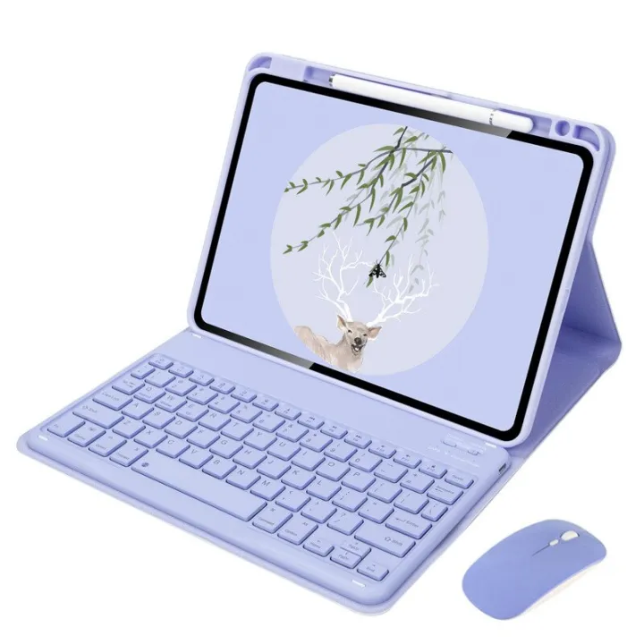 For iPad Air Mini 1 2 3 4 5 6th Generation Wireless Bluetooth Keyboard