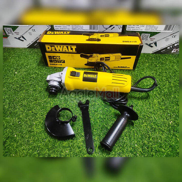 dewalt-เครื่องเจียร์ไฟฟ้า-รุ่น-dwe4118-ฺb101-4-นิ้ว-ปรับรอบได้-มาพร้อมรูปแบบสวิตซ์สไลด์-และด้ามจับประคองขณะใช้งาน-จัดส่ง-kerry