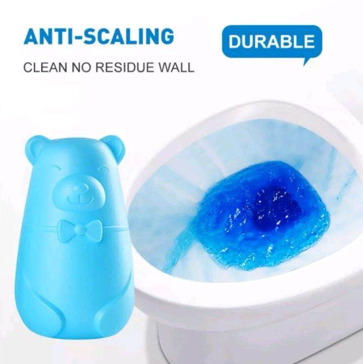 Blue Tablet Toilet Bowl Cleaner Automatic Tank Bowl Bathroom Anti ...