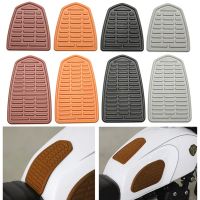 Universal Motorcycle Gas Fuel Tank Rubber Sticker Protector Knee Tank Pad Decal Decals  Emblems