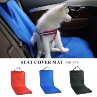 Dog Cat Car Seat Cover Waterproof Pet Travel Dog Carrier Car Trunk Protector cushion For Abarth Alfa Romeo Ferrari Fiat Iveco