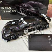 Die-Casting ระดับ1:18นิสสัน Gtr Gt500 Gt5เกมแข่งรถรุ่นรถโลหะผสมแบบคงที่เครื่องประดับโลหะเพื่อแสดงให้แฟนๆเป็นของขวัญงานอดิเรก