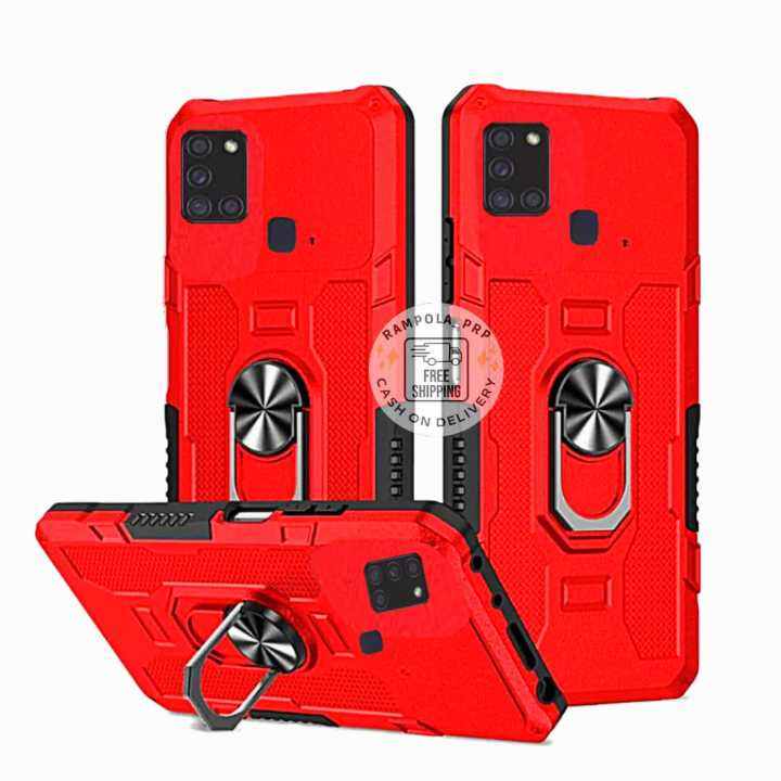 Samsung Galaxy A21s Case Robot Hit Eye Ring Casing Standing New Cover Lazada Indonesia 9149