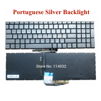 สเปน PT-BR UK Backlit คีย์บอร์ดสำหรับ HP Pavilion 15-DB 15-DR 250 255 G7 15-DA 17-BY 17-CA L12731-031โปรตุเกส Light