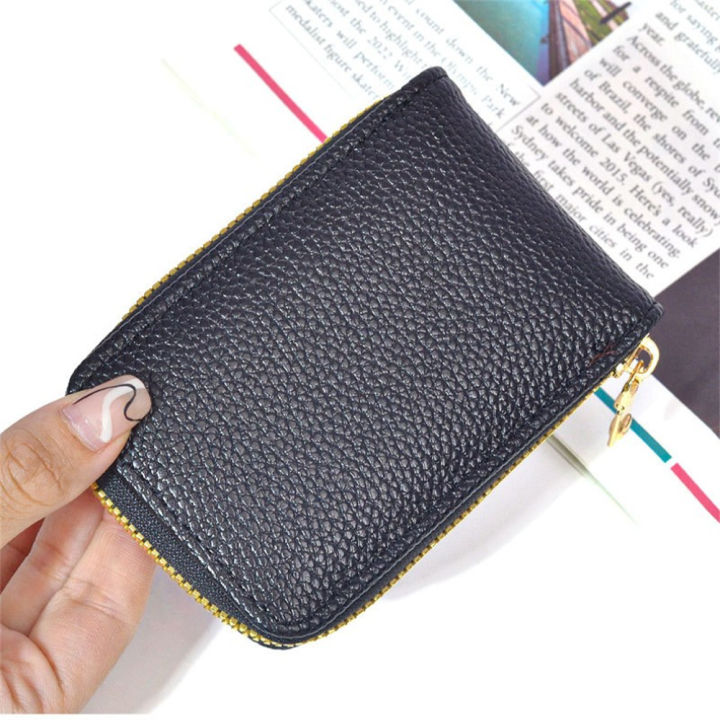 zipper-purse-unisex-id-card-holder-wallet-card-protect-case