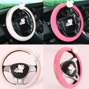 Buy Anime Steering Wheel Cover for Women Girl Pink Cute AntiSlip Durable  15 Inches Car Steering Wheel Cover Universal Online at Lowest Price in Ubuy  India B09ND1J45T