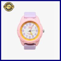 คุณภาพดี Q&amp;Q นาฬิกาข้อมือ Q&amp;Q Womens White Dial Silicone Band Watch รุ่น QQVR97J002Y บอกเวลา หรูหรา มีระดับ ประทับใจแฟน