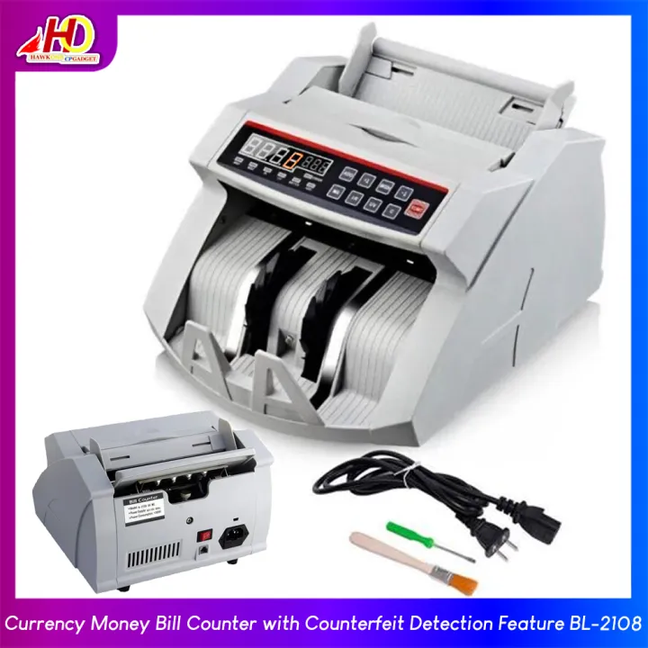 Currency Money Bill Counter with Counterfeit Detection Feature BL2108