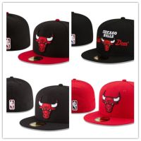 Hot 2022 High Quality NBA Chicago Bulls Fitted Hat Men Women 59FIFTY Cap Full Closed Fit Caps Sports Embroidery Hats Topi 1