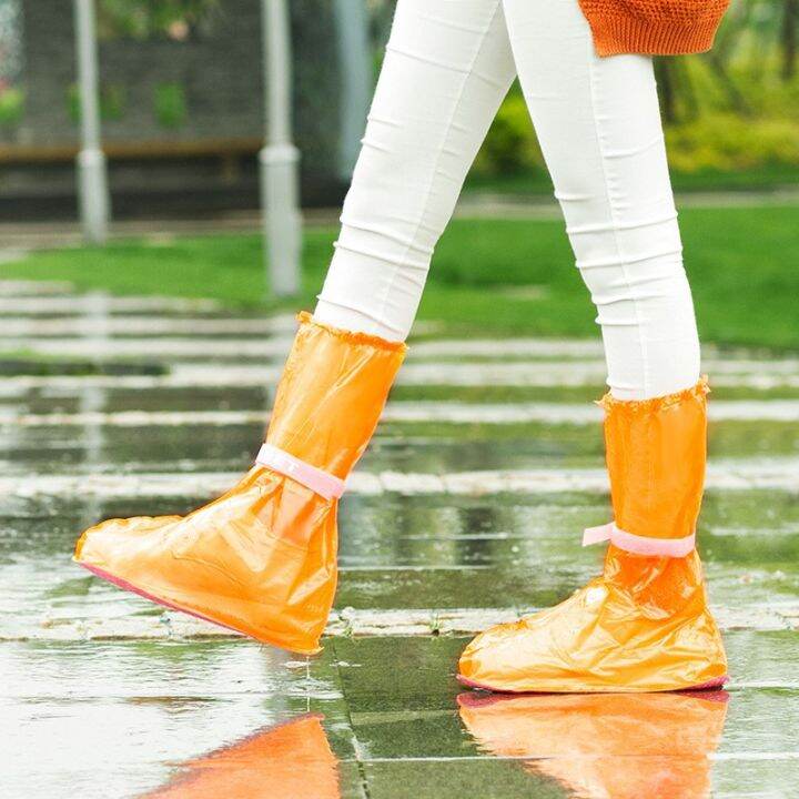 1-pair-waterproof-rain-overshoes-long-style-shoes-cover-rain-boots-footwear