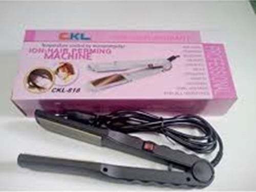 ckl-818-สีดำ-เครื่องหนีบผมไฟฟ้า-ขนาดแผ่นความร้อน-3-25-x-1-5-นิ้ว-ตัวเครื่องยาว-9-5-นิ้ว-สินค้าเฃ้คความร้อนก่อนนำส่ง-สีดำ-เครื่องหนีบผมไฟฟ้า-ขนาดแผ่นความร้อน-3-25-x-1-5-นิ้ว-ตัวเครื่องยาว-9-5-นิ้ว-สินค