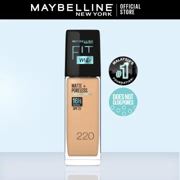 maybelline fit me foundation fitme