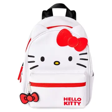 Sanrio Y2k Hello Kitty Bag Fashion Cute Backpack Pink Leopard School Bag  Cartoon Anime Zipper Sisters School Day Gift