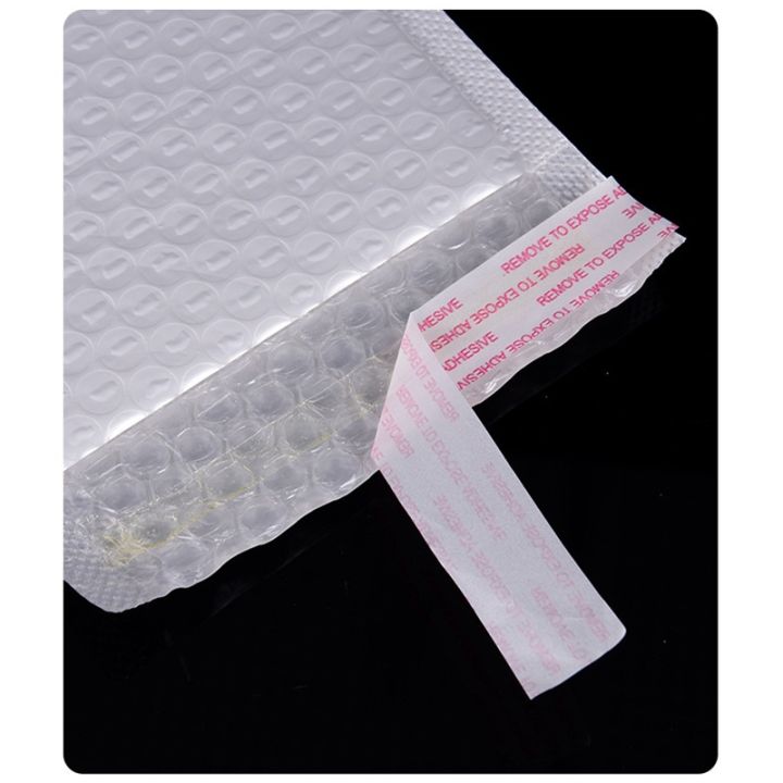 gimmo-ซองบับเบิ้ล-ซองพลาสติกกันกระเเทก-ทำจากกระดาษเนื้อเหนียวคุณภาพดี-สามารถกันน้ำได้-100-สีขาว13x21-cm-ราคาถูก-100ใบ
