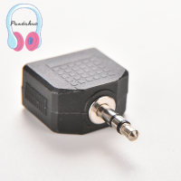 【Pandahuo】 3.5MM STEREO Y Splitter Audio Adapter - 1/8 "ปลั๊กชายถึง2แจ็คหญิงคู่