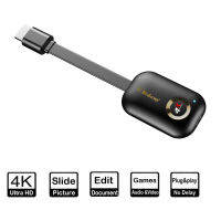 Mirascreen G9 Plus 2.4G5G 4K wireless HDMI-compatible H.265 Wifi display dongle Miracast Airplay DLNA mirror receiver