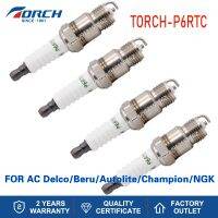 ZZOOI 4/6pcs Car Power Spark Plugs Torch P6RTC Compatible with AC Delco CR42CFS  23 Beru 14KR-6BU Champion 400 Denso ITF20