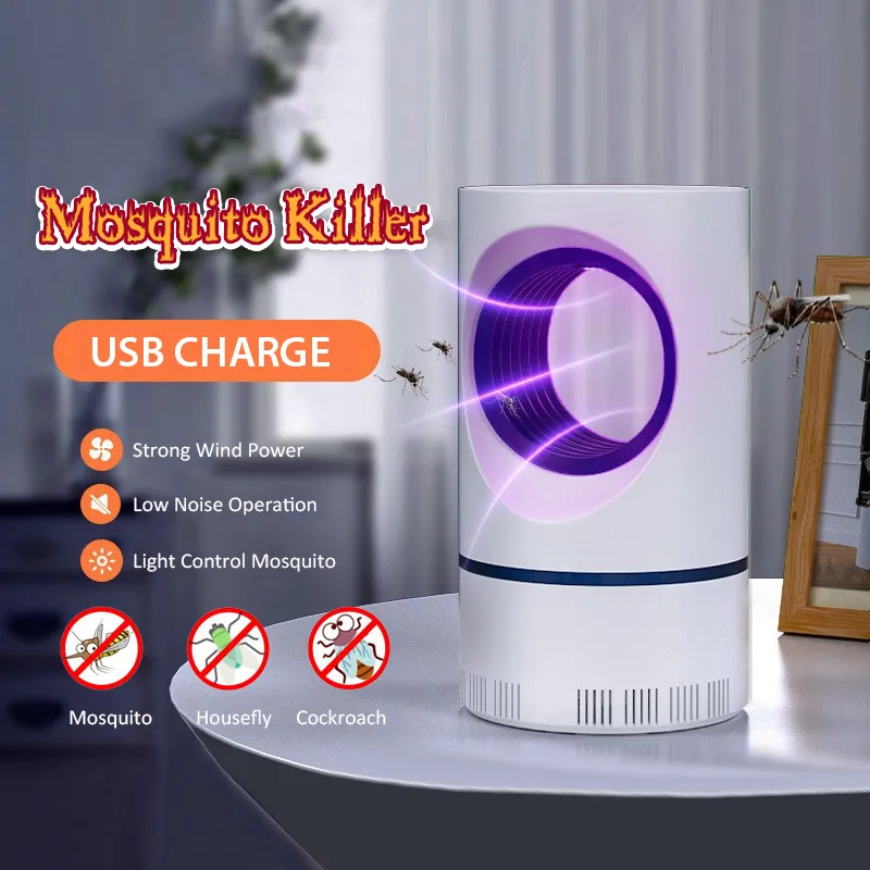 Portable Electric Mosquito Killer Lamp USB Insect Killer LED