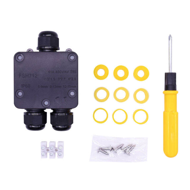 Tahan Air Junction Box IP68 Tahan Air Kotak Sambungan Listrik Luar