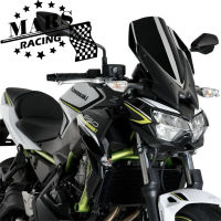 รถจักรยานยนต์กีฬา Touring กระจกกระจก Viser Visor Wind Deflector สำหรับ KAWASAKI Z650 Z-650 2020-2021 Z 650 20-21