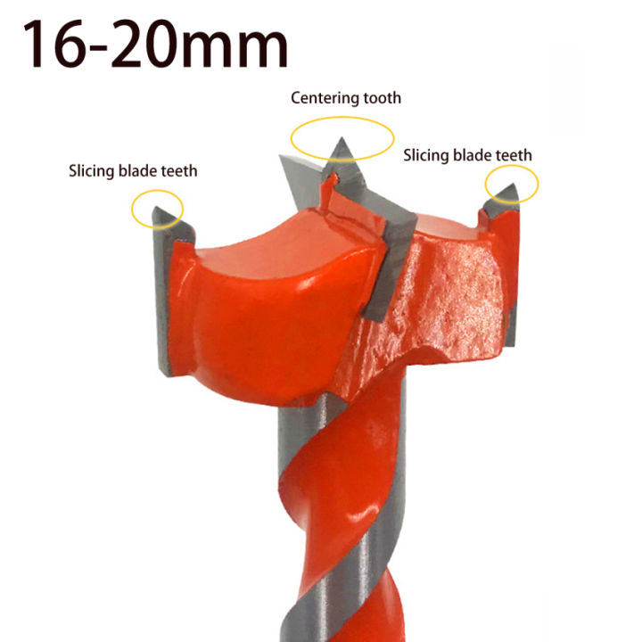 16-18-20มม-ก้านหกเหลี่ยมที่ยาวขึ้นชุดบิตสว่าน-forstner-รูยึดศูนย์กลางด้วยตนเองเลื่อยฉลุเครื่องมือเครื่องจักรทำไม้