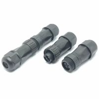 M16 male and female rapid assembly type IP68 waterproof connector Aviation nut lock 234 core waterproof connector