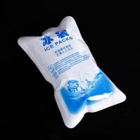 ถุงเก็บความเย็น ถุงความเย็นพกพา ถุงเก็บความเย็นแบบเจล ราคา/10ใบ  ice pack ice gel ไอซ์แพค เจลเย็น น้ำแข็งเทียม เจลเก็บความเย็น