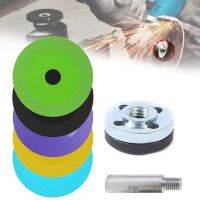 【CW】 4Pcs Glass Cutting Disc Extension Rod Grinder Pressure Plates Set Wine Bottles Grinding Saw