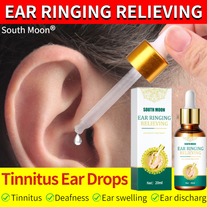 South Moon Tinnitus Ear Drops 20ml Ear Ringing Relieving Drops Ear