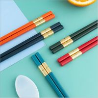 New product ho household chopsticks alloy chopsticks moisture-proof Japanese-style pointed Korean cuisine chopsticks sushi chopsticks