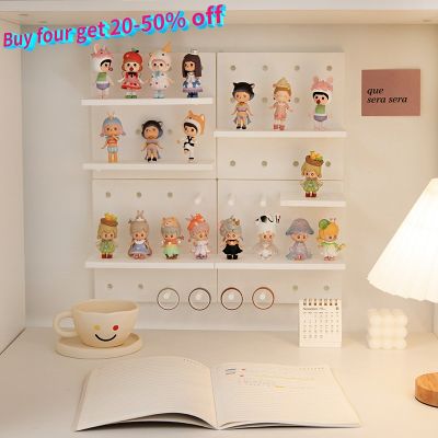 Wall Shelf Punch Free Pegboard Display Stand Wall Organizer Storage Plate Living Room Kitchen Bedroom Wall Hanging Decoration