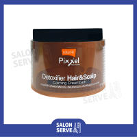 ทรีทเม้นท์ สูตรผมทำสี Lolane Pixxel Detoxifier Hair &amp; Scalp Calming Creambath โลแลน พิกเซล ดีท็อกซ์ซิฟายเออร์ แฮร์ แอนด์ สกาล์ป คาล์มมิ่ง ครีมบาธ  475g