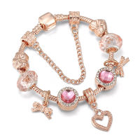 นิวสร้อยข้อมือ Panjia Ms. Diy Love Key Bad Bad Bracelet Romantic Holiday Jewelry