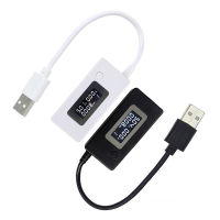 LCD พกพาขนาดเล็กเครื่องตรวจจับ USB โวลต์มิเตอร์แอมมิเตอร์ที่ชาร์จไฟเคลื่อนที่ความจุทดสอบมิเตอร์แรงดันไฟฟ้าในปัจจุบันชาร์จจอภาพ