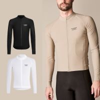 Pas Normal Studios Spring/Autumn Long Sleeve Cycling Jersey Set PNS Bicycle Clothes MTB Bike Jersey Bib Pants Kit Ropa Ciclismo