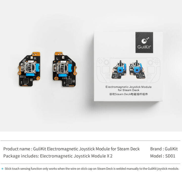 Original GuliKit Joystick Module for Steam Deck 2 Pack