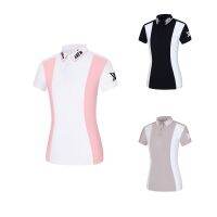 ANEW New golf clothing womens short-sleeved t-shirt summer quick-drying breathable elastic casual all-match jersey fashion half-sleeved top Amazingcre PEARLY GATES  FootJoy Titleist PING1 Scotty Cameron1☫☃◆