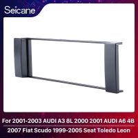 แผงเฟรมวิทยุติดรถยนต์ Seicane สำหรับ A3 AUDI 2001-2003 8L A6 AUDI 2000 2001 4B เฟียต2007เฟียต Scudo 1999-2005ที่นั่ง Toledo Leon