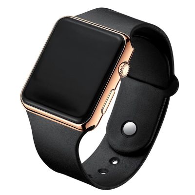 （A Decent035）นาฬิกา2022สำหรับผู้หญิงผู้ชาย Picturedigital FashionSimple Silicone Female Clock