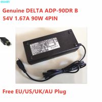 DELTA ADP-90DR B 54V 1.67A 90W 4ขาอะแดปเตอร์ AC ของแท้สำหรับชาร์จแหล่งจ่ายไฟแล็ปท็อป